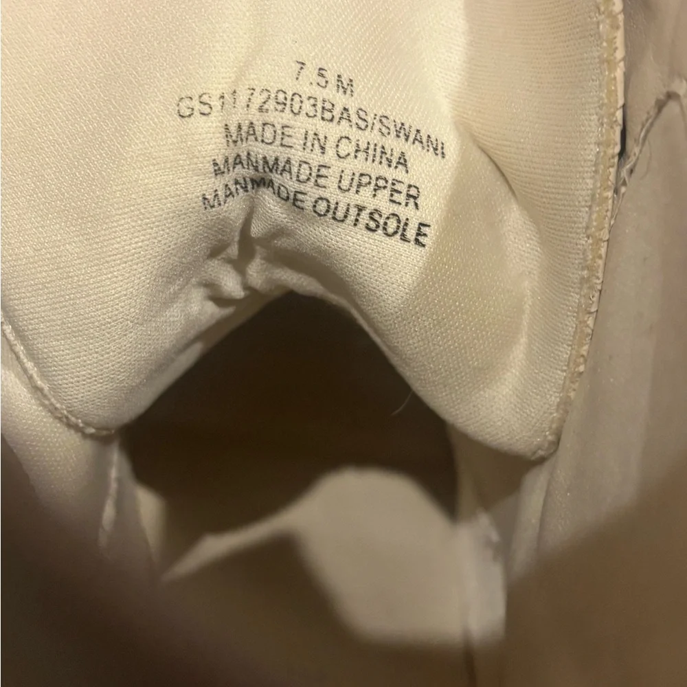 Altr’D State Cream Lace-Up Combat Platform Chunky Boots Textured 7.5 Festival - Picture 9 of 11